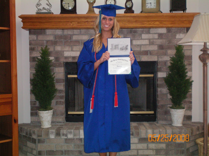 Kayla's officially a high school graduate!
