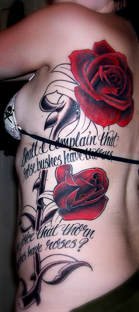 Power Tattoos Designs With Nice Tribal Rose Tattoos Designs Art For Side Power Tattoos Designs With Nice Tribal Rose Tattoos Designs Art For Side