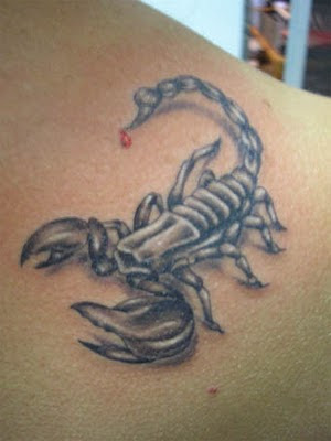 scorpion tattoos,cool scorpion tattoos,scorpion tattoos design,zodiac