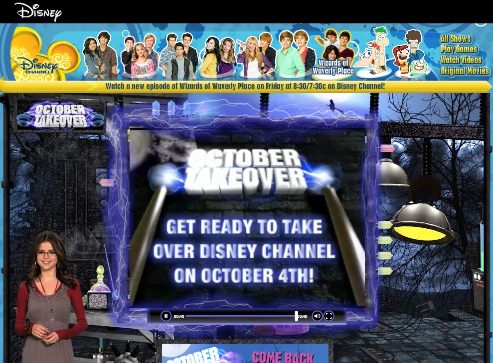 The Disneychannelcom Halloween is back again Disney Channel has launched