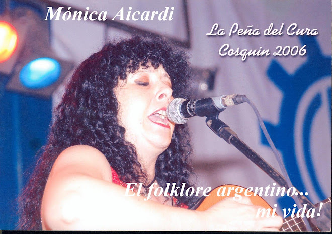 Mónica Aicardi El folclore argentino...mi vida!!!