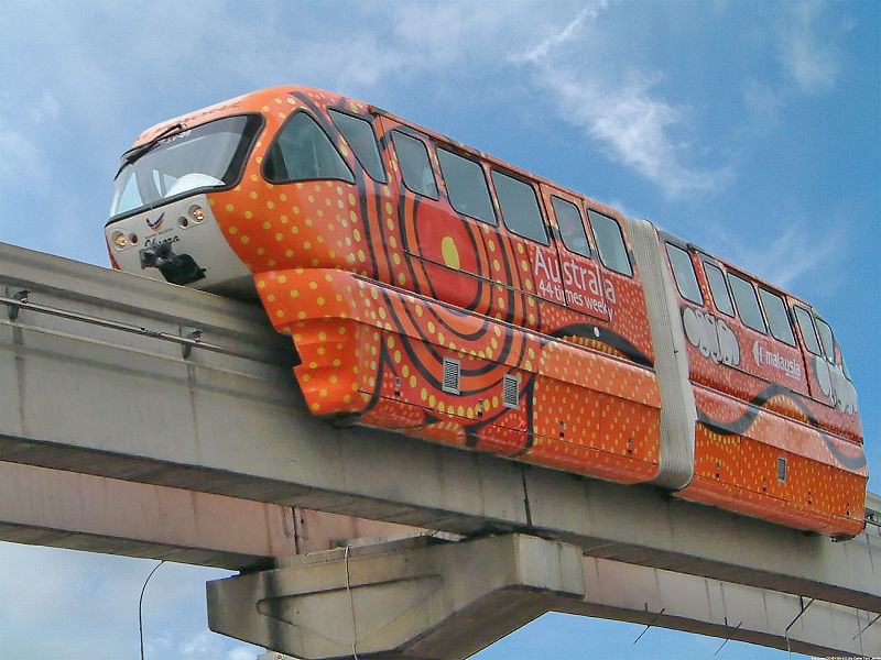 The KL Monorail is a monorail