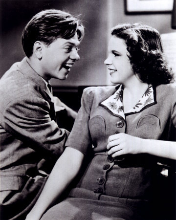 with Mickey Rooney.