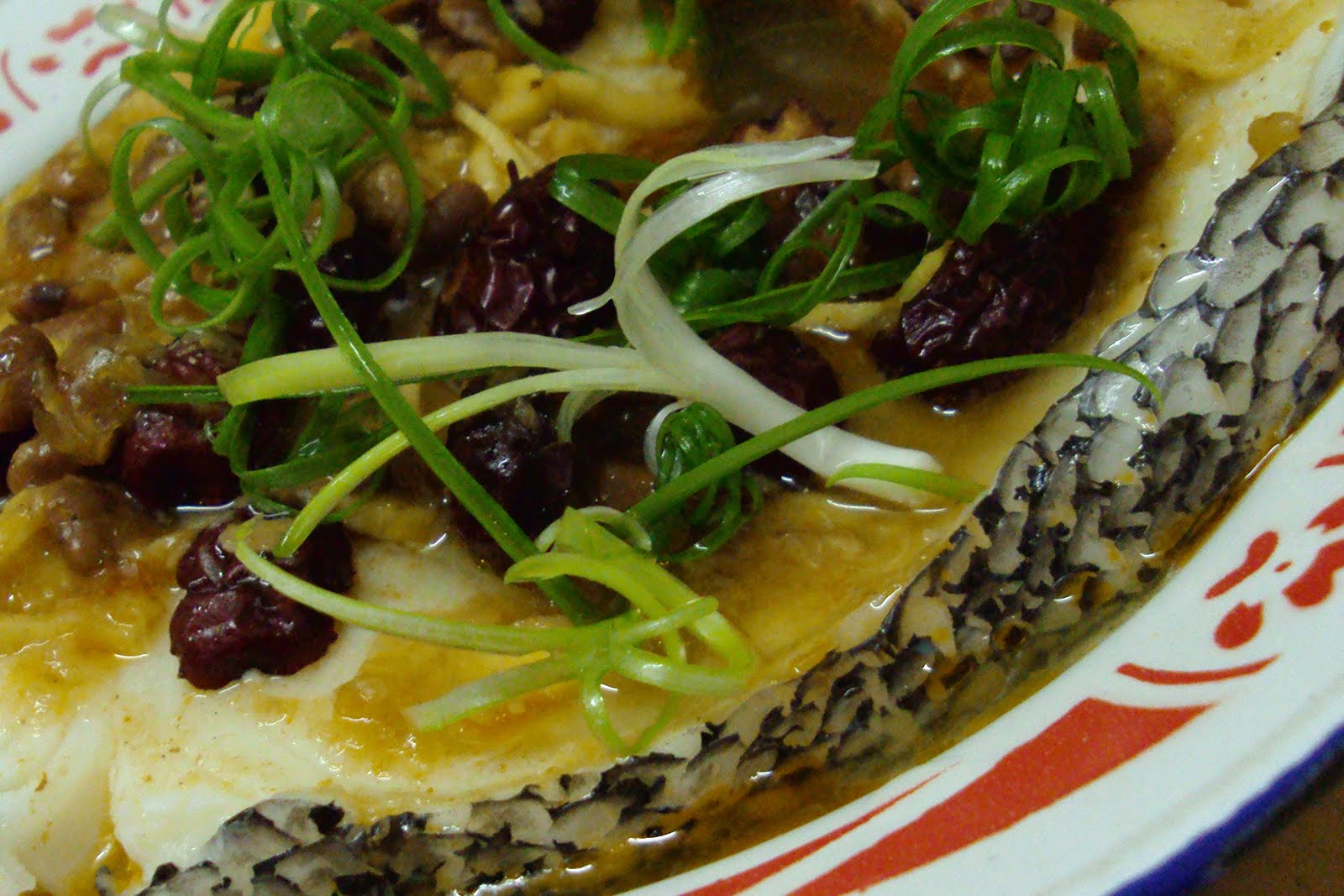 Steam Cod Fish in Bean Paste