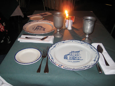 This restaurant serves food