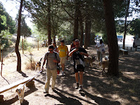 Comenzamos a andar en la barrera de Cantocochino