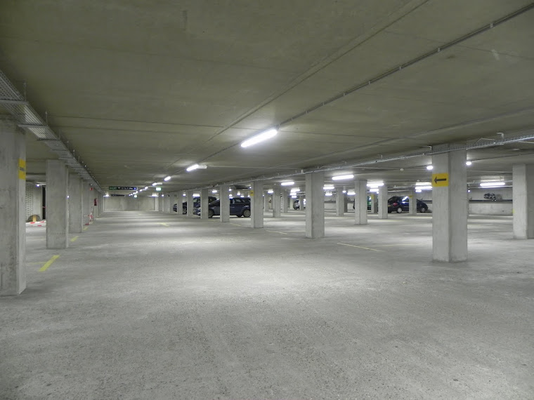 Premium Power LED lighting in Oosterpoort garage, municipality Groningen, The Netherlands