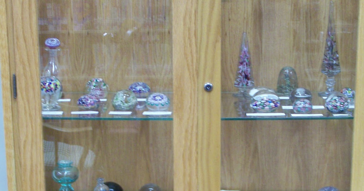 Glass Paperweights Display Wayne County Life