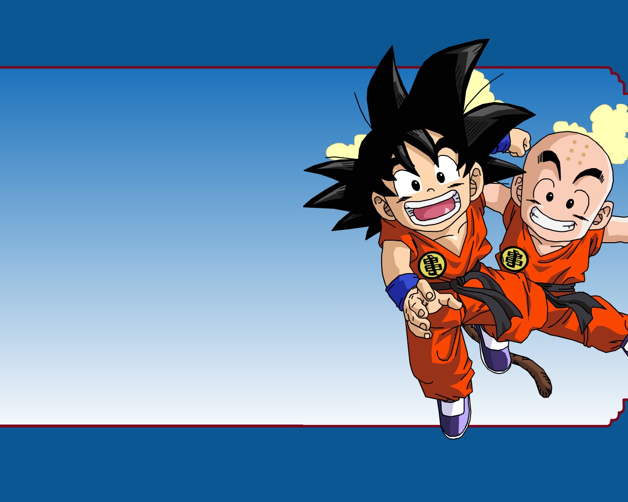 Anime And Cartoons Pictures Dragonball Goku Krillin Wallpapers
