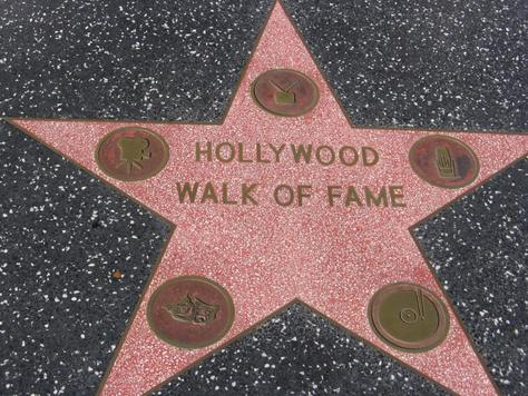 Walk Fame on Le Walk Of Fame Se Trouve Sur Hollywood Boulevard     Los Angeles