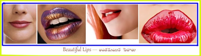 పెదాల అందము చిట్కాలు , Lips beauty Tips