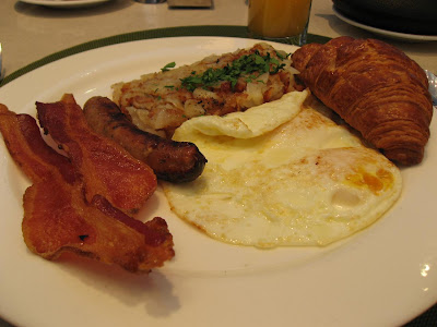 Breakfast at Fifth Floor Palomar hotel