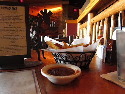 Chips and Salsa at Canyon Cafe