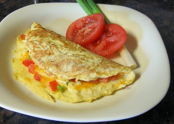 three egg omelet