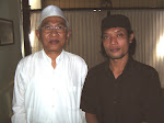 Bersama Gus Mus di kediamannya, Rembang.