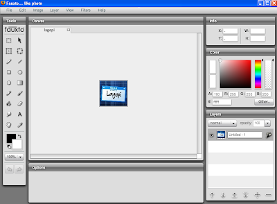 working screen