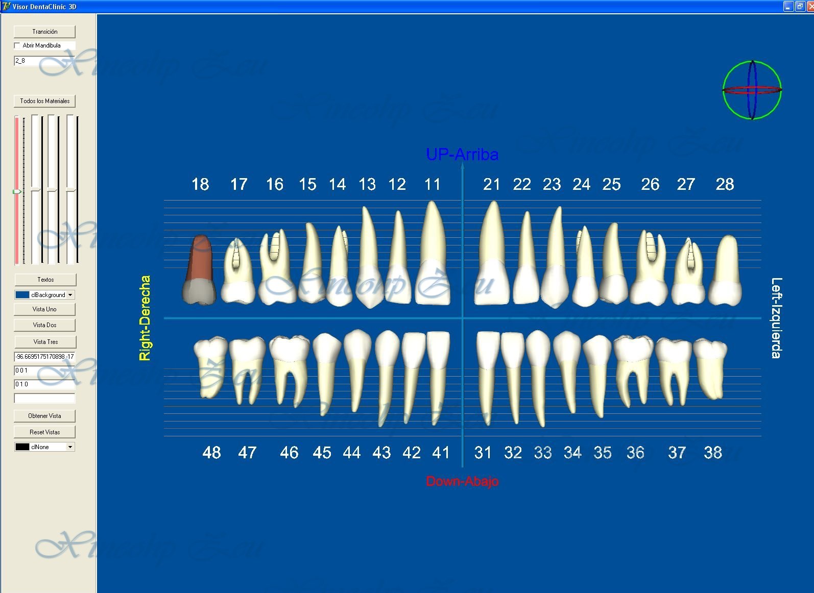 Trikzur Visor de Odontogramas 3D Early Version