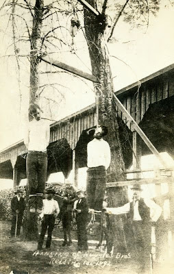 Georgia: Another lynching? Hanging+of+Ruggles+Bros,+Redding+Cal,+1892