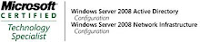 Microsoft Certified Technology Specialist  Windows Server 2008 AD Network Infrastructure