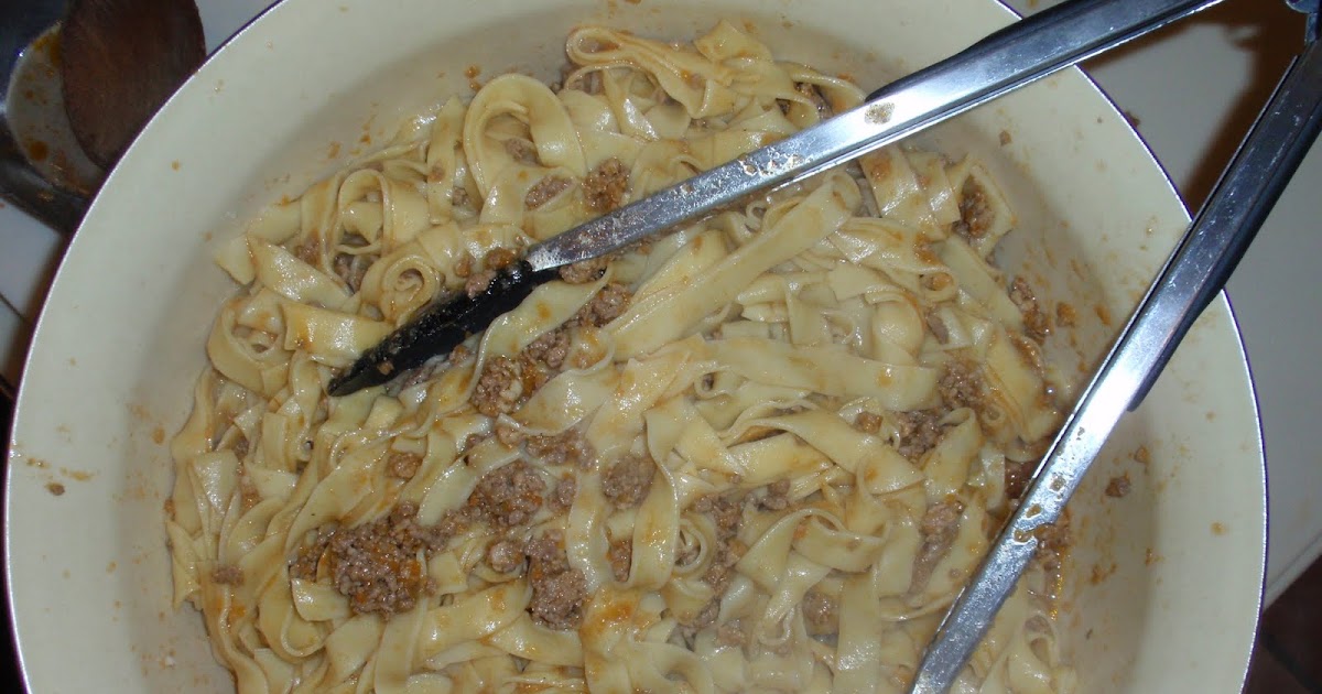 My Italian Grandmother Lidia's White Meat Sauce