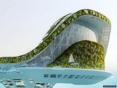 DUBAI Lilypad Floating City @ strange world