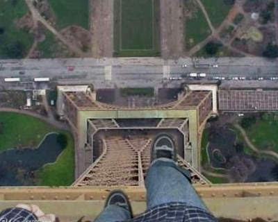 Udsigt fra Eiffel-tårnet Udsigt fra Eiffel-tårnet