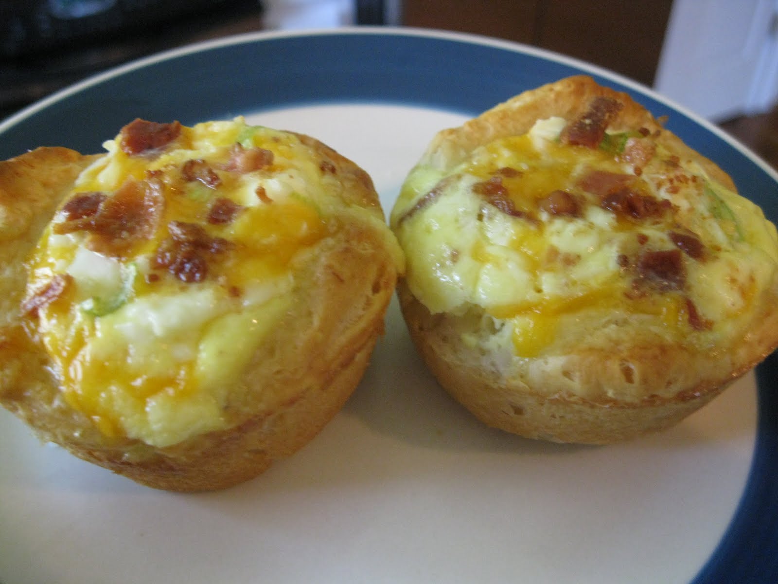 I Hope You're Hungry Bacon Quiche Tarts