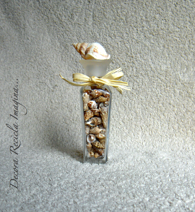 Decora recicla imagina …: reciclar frascos de perfume.