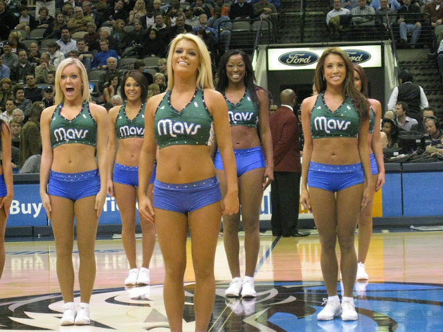 NFL and College Cheerleaders Photos: Dallas Mavericks Cheerleaders