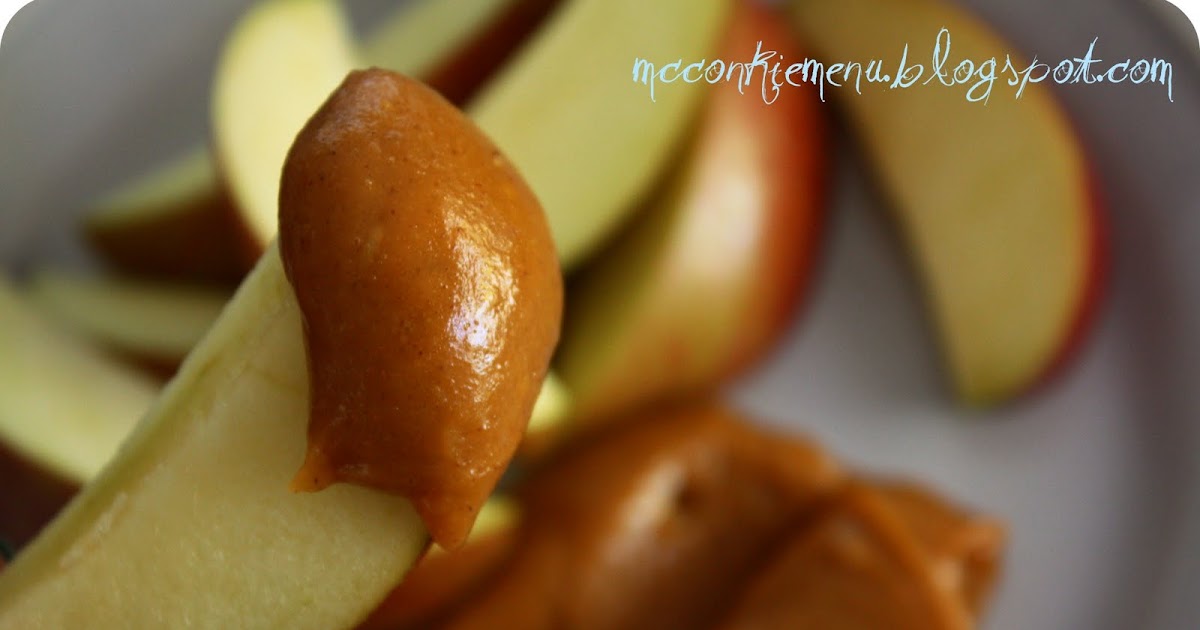 McConkie Menu Butterscotch & Caramel Apple Dip