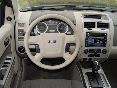 Amazing Car Reviews And Images White Ford Escape 2009