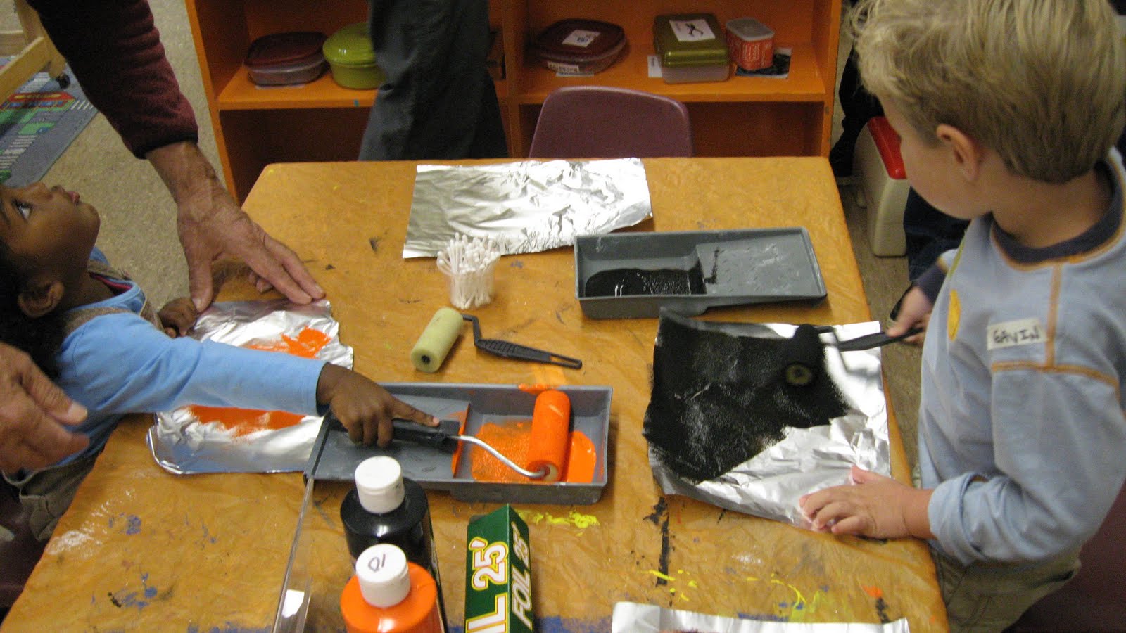 StrongStart Tin Foil Painting