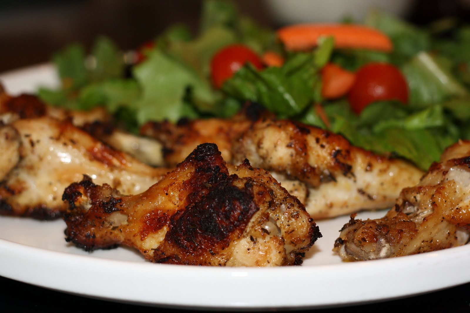 what's for dinner? ovenroasted chicken wings... 35 minutes
