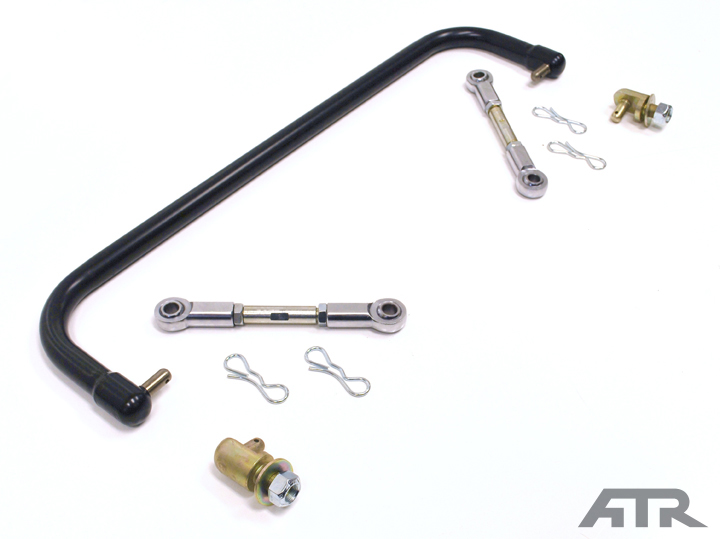 ATR Polaris RZR Performance Rear Sway Bar with Quick Disconnect Feature
