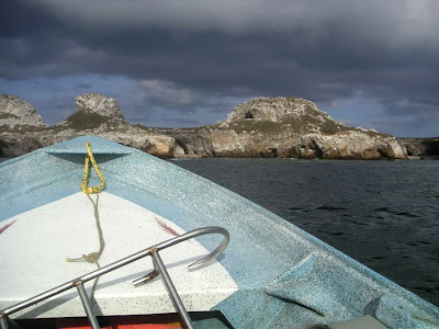 Boat and Islands off Sayulita, Mexico