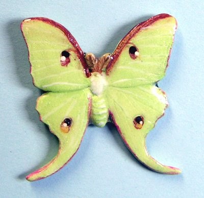 luna moth plush
