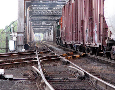 Train, Tracks, and Bridge, Vancouver, Washington