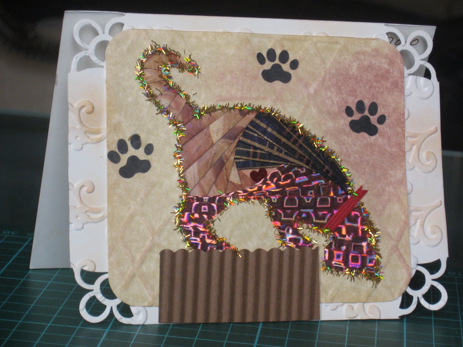 Iris Folding Cat