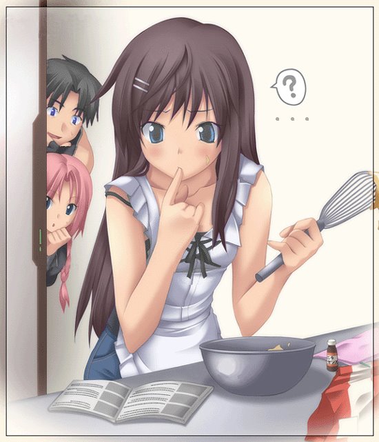 Anime Girl Cooking