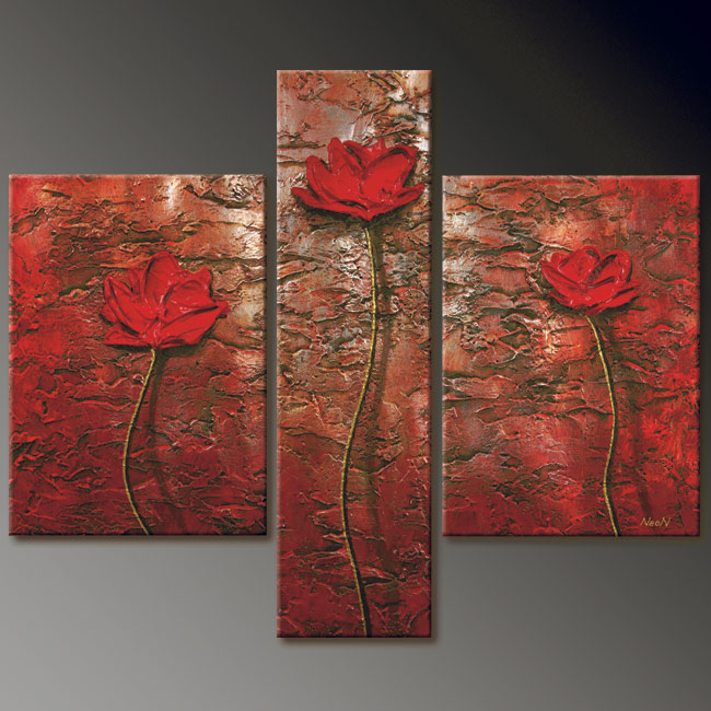 Free High Resolution Pictures: oil paintings flowers images, oil