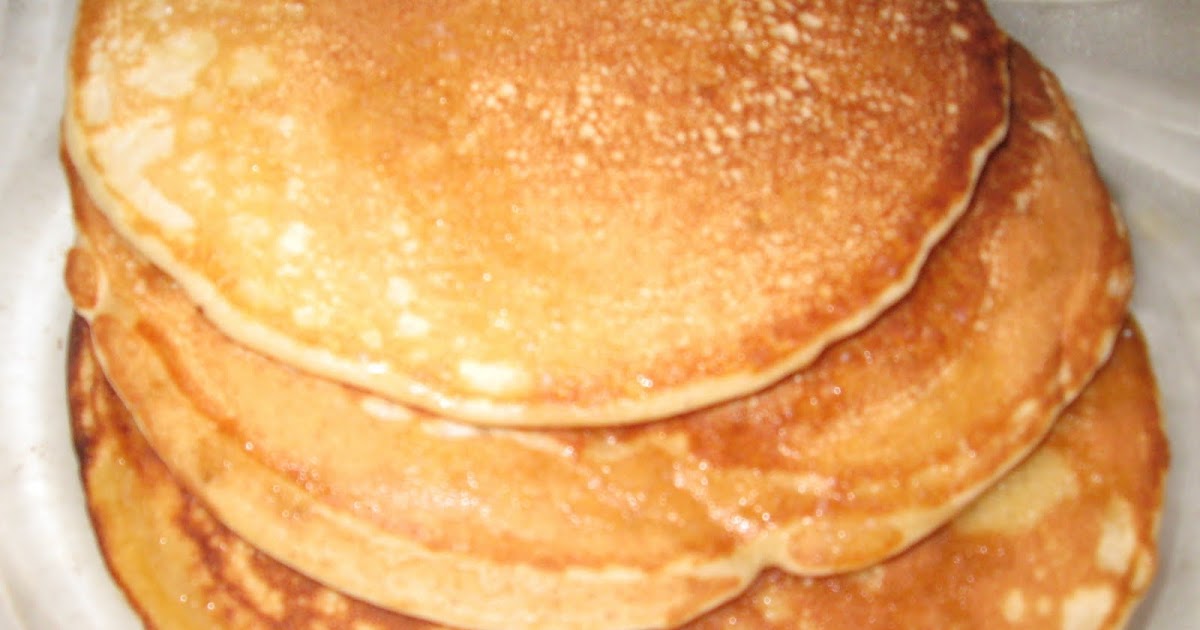 My Experiments & Food American Style Pancakes made with Whole Wheat