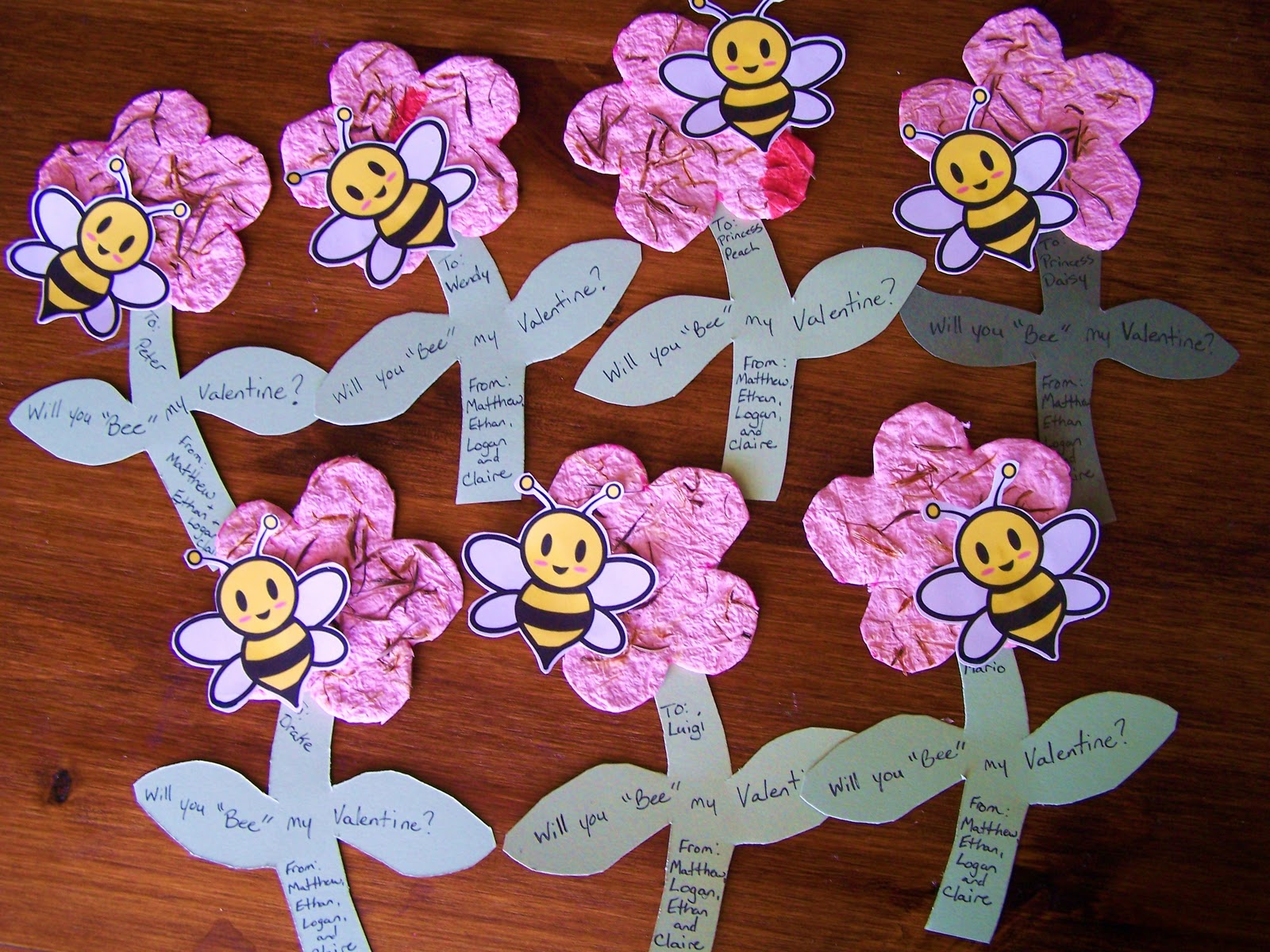 At the Butterfly Ball: Will you "Bee" my Valentine?