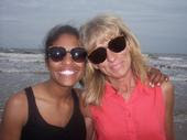 Nikki and me at Galveston before Ike