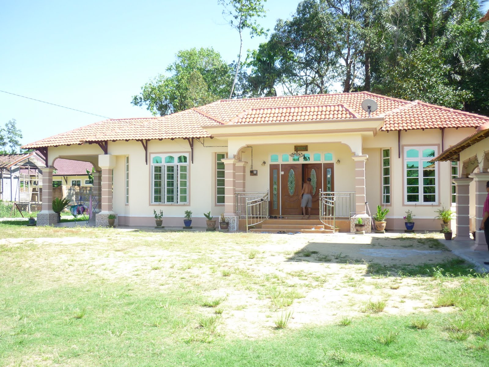 ZIMA CONSTRUCTION projek rumah banglo yang telah siap dibina dan