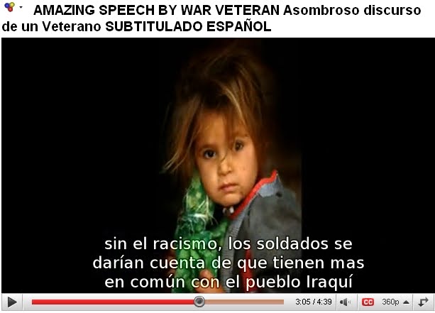 Asombroso discurso de un  Veterano