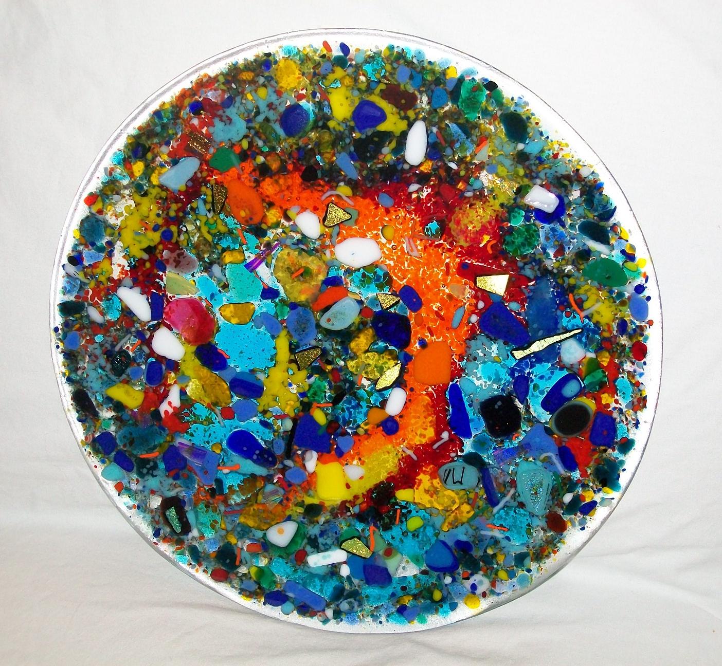 Omega Glass Fused Glass Art that's Ridiculously Cool Evolution of an