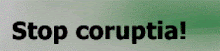 STOP CORUPTIA