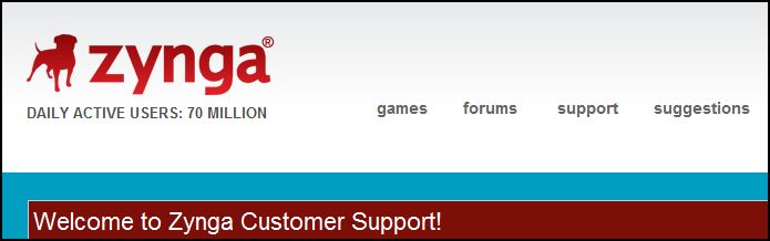 Submit Zynga Support Ticket