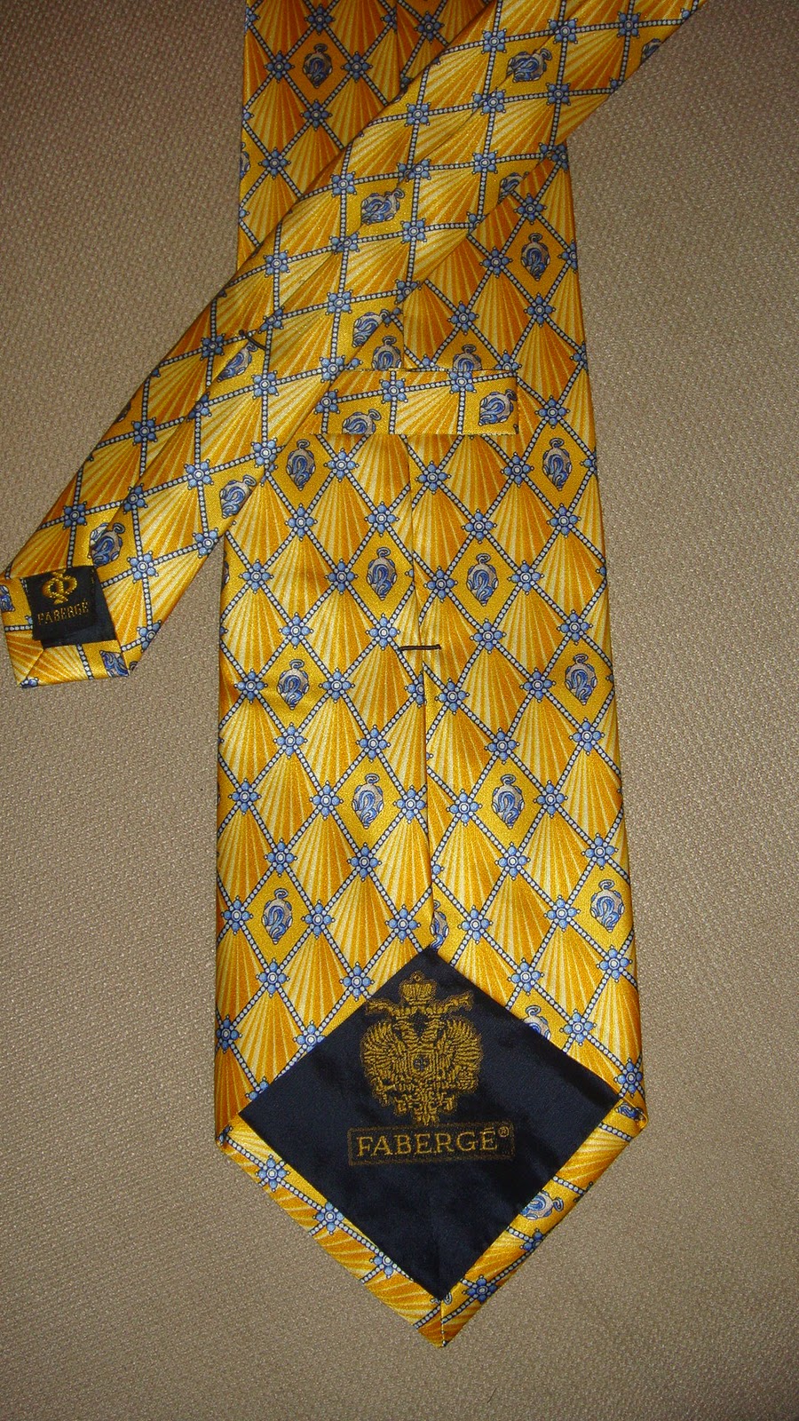 faberge silk ties