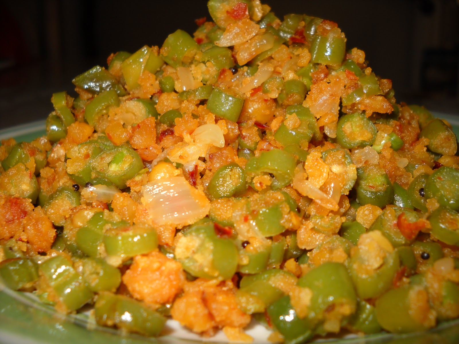 Savitha's Kitchen Beans Usili